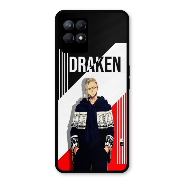 Draken Bhai Metal Back Case for Realme 8i