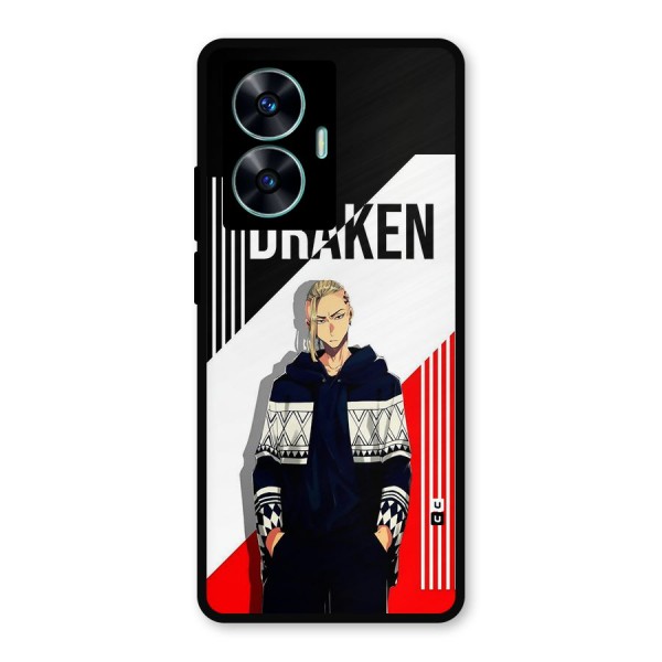 Draken Bhai Metal Back Case for Realme C55