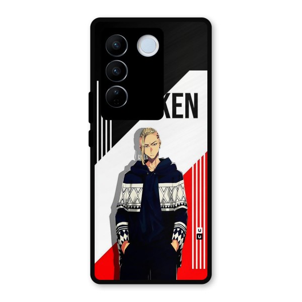 Draken Bhai Metal Back Case for Vivo V27 Pro