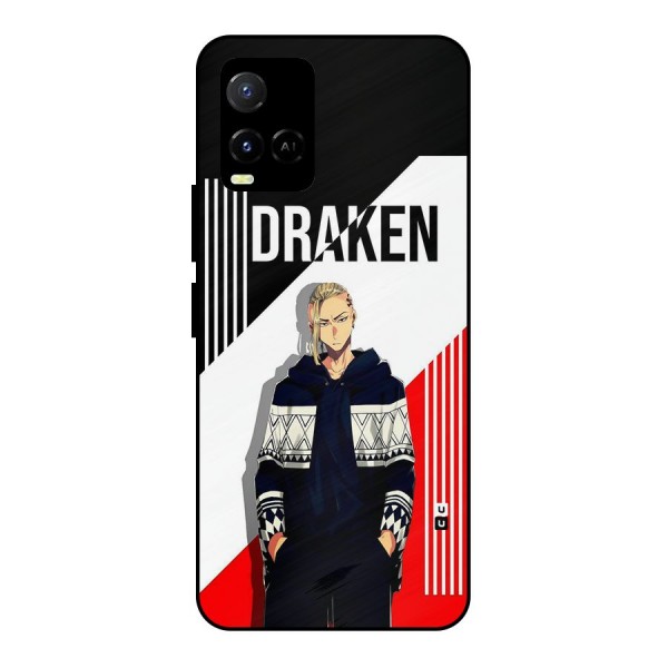 Draken Bhai Metal Back Case for Vivo Y21