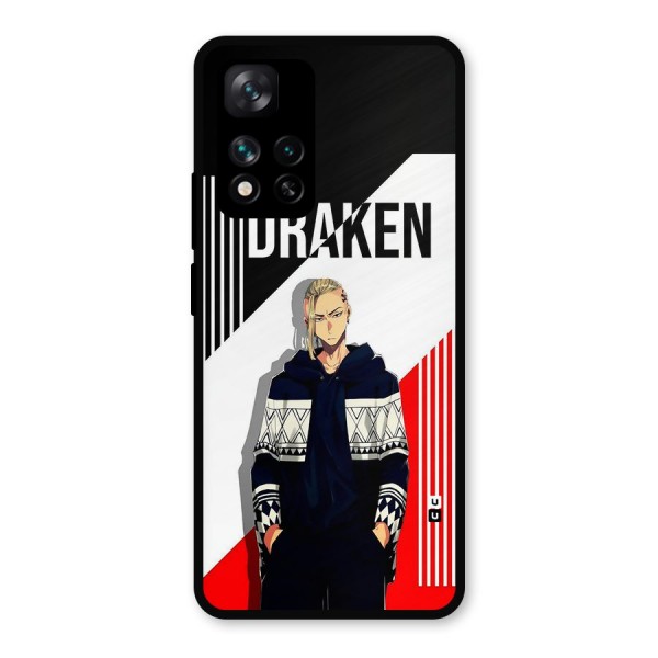 Draken Bhai Metal Back Case for Xiaomi 11i Hypercharge 5G