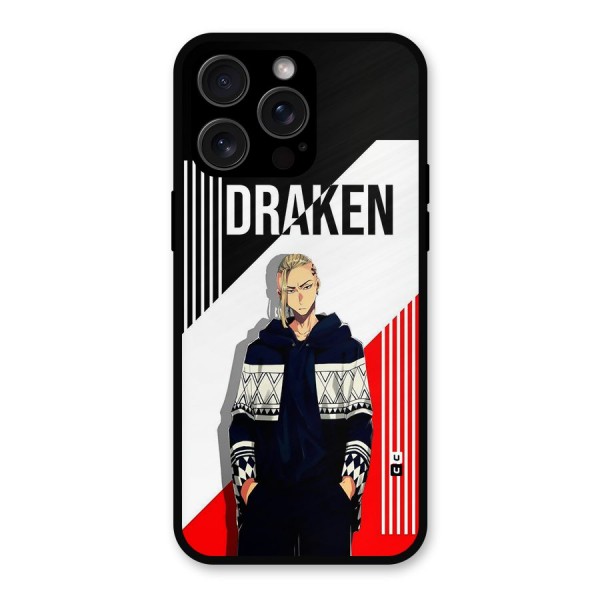 Draken Bhai Metal Back Case for iPhone 15 Pro Max