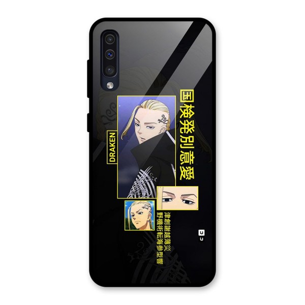 Draken Manji Gang Glass Back Case for Galaxy A50