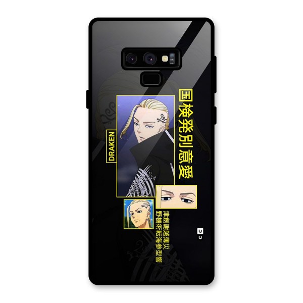 Draken Manji Gang Glass Back Case for Galaxy Note 9