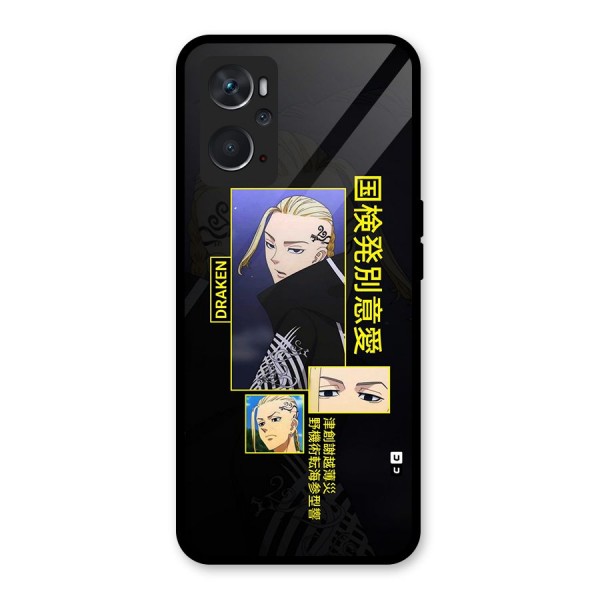 Draken Manji Gang Glass Back Case for Oppo K10 4G