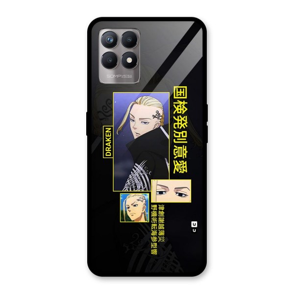 Draken Manji Gang Glass Back Case for Realme 8i