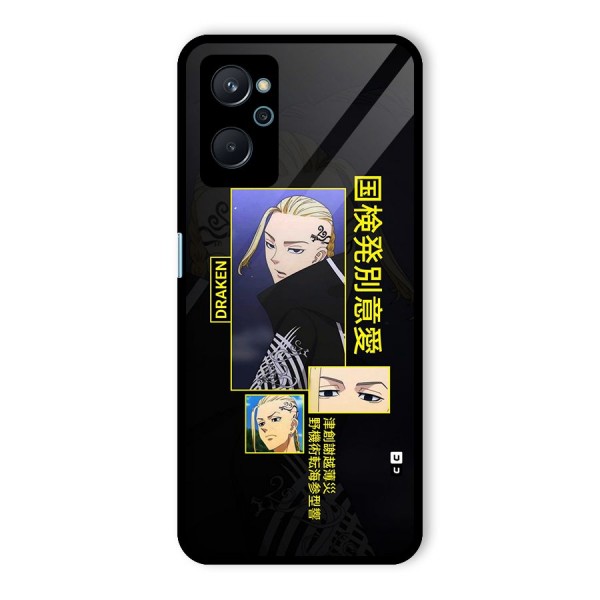 Draken Manji Gang Glass Back Case for Realme 9i