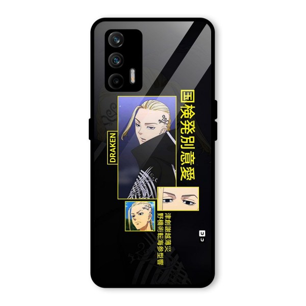 Draken Manji Gang Glass Back Case for Realme X7 Max