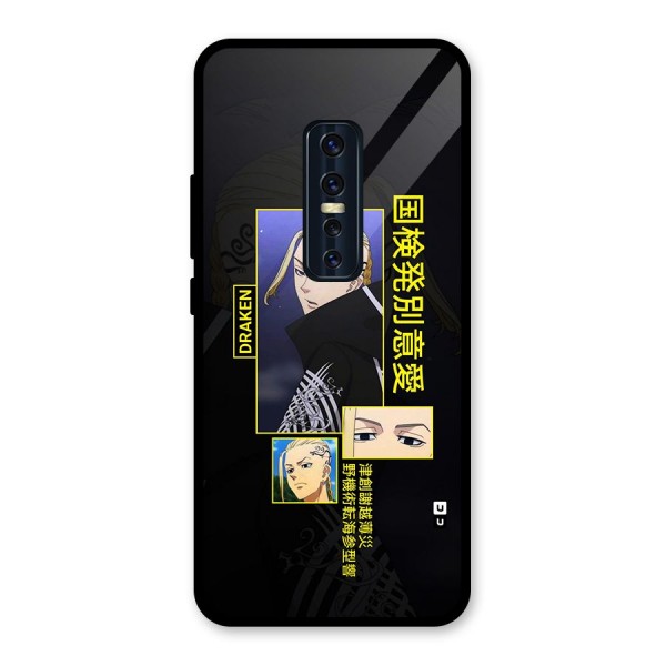 Draken Manji Gang Glass Back Case for Vivo V17 Pro