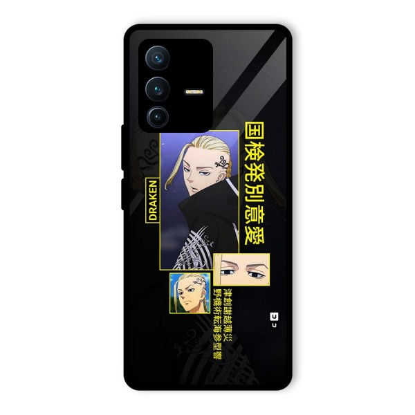 Draken Manji Gang Glass Back Case for Vivo V23 Pro