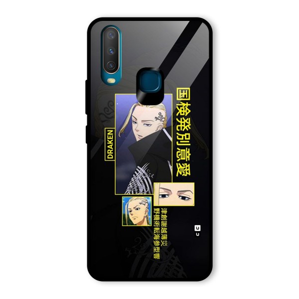 Draken Manji Gang Glass Back Case for Vivo Y12