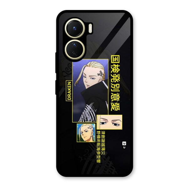 Draken Manji Gang Glass Back Case for Vivo Y16