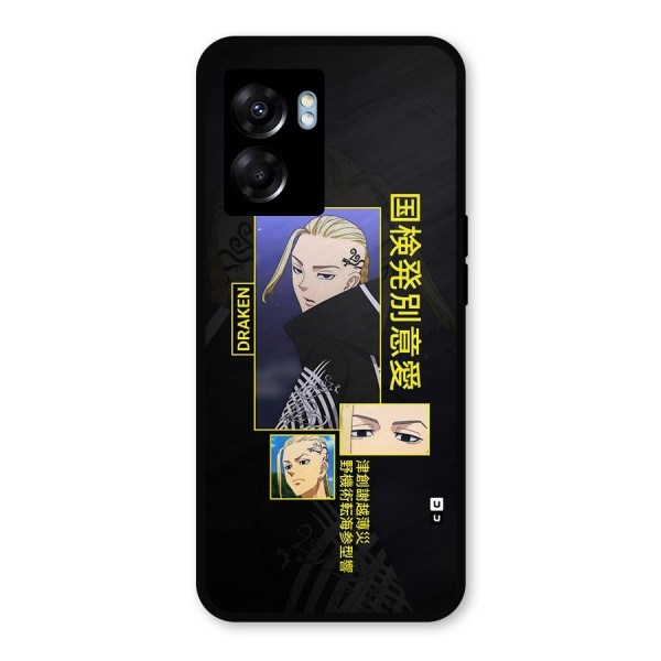 Draken Manji Gang Metal Back Case for Oppo K10 (5G)