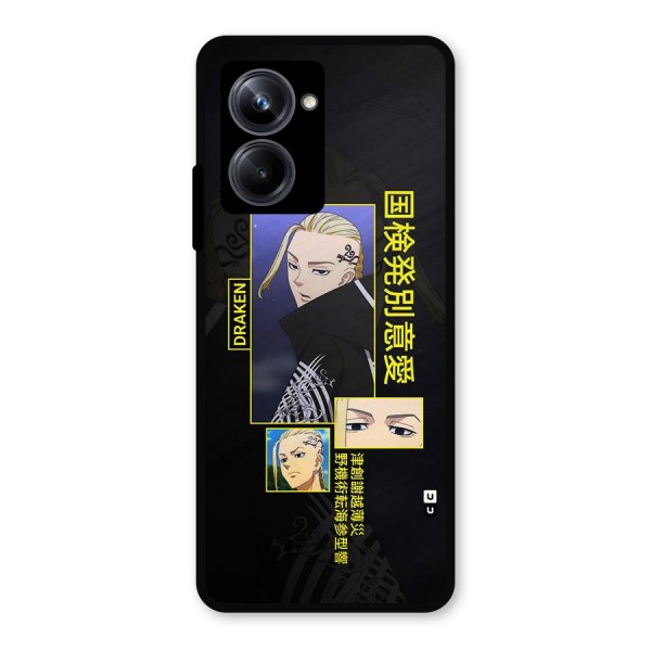 Draken Manji Gang Metal Back Case for Realme 10 Pro