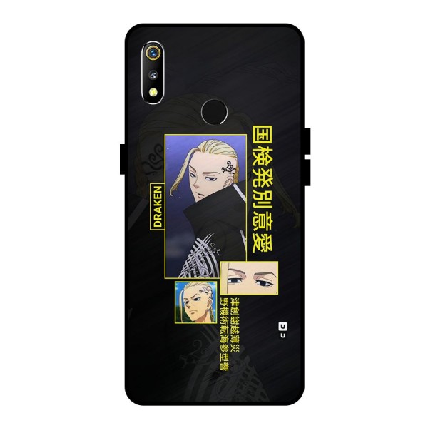 Draken Manji Gang Metal Back Case for Realme 3