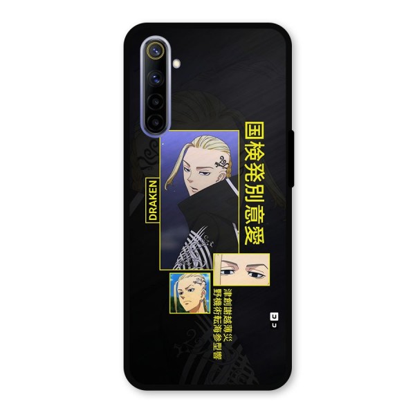 Draken Manji Gang Metal Back Case for Realme 6