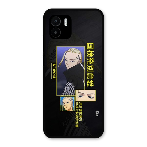 Draken Manji Gang Metal Back Case for Redmi A2