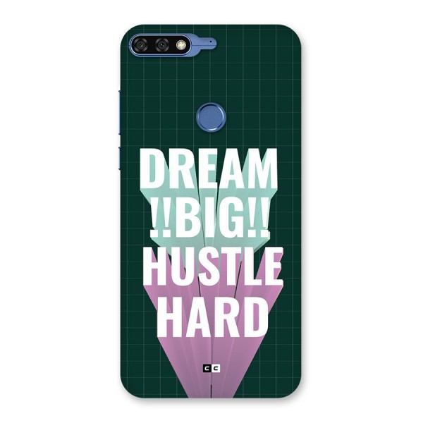 Dream Bigger Back Case for Honor 7C