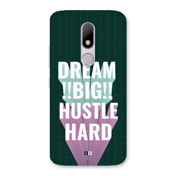 Dream Bigger Back Case for Moto M