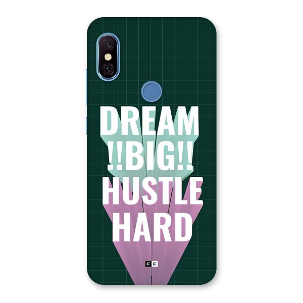 Dream Bigger Back Case for Redmi Note 6 Pro