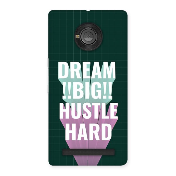 Dream Bigger Back Case for Yuphoria