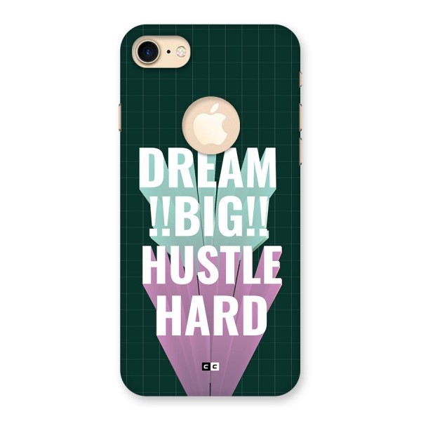 Dream Bigger Back Case for iPhone 8 Logo Cut