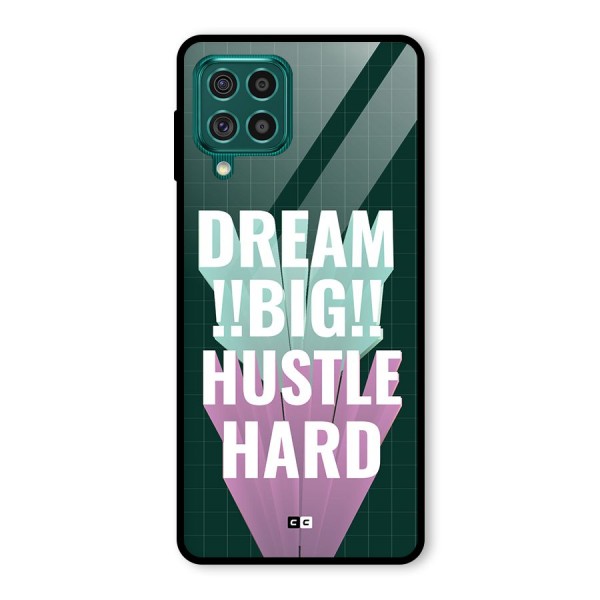 Dream Bigger Glass Back Case for Galaxy F62