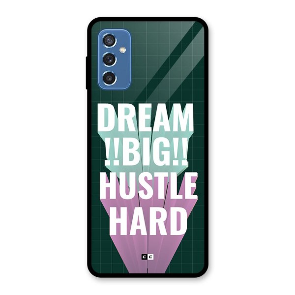 Dream Bigger Glass Back Case for Galaxy M52 5G