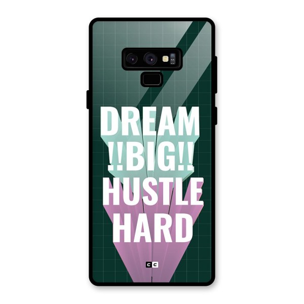 Dream Bigger Glass Back Case for Galaxy Note 9