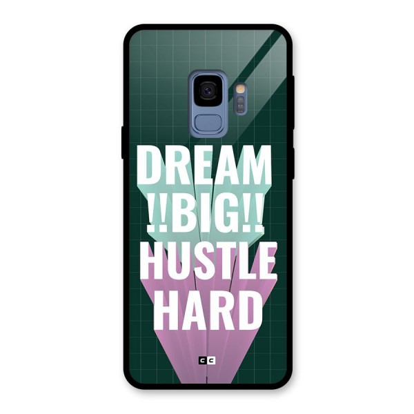 Dream Bigger Glass Back Case for Galaxy S9