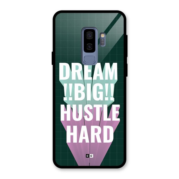 Dream Bigger Glass Back Case for Galaxy S9 Plus