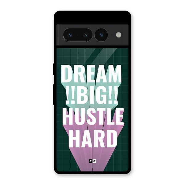 Dream Bigger Glass Back Case for Google Pixel 7 Pro