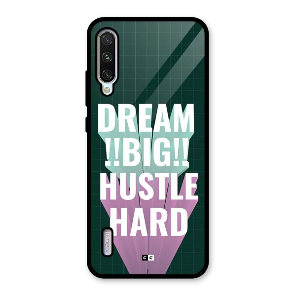 Dream Bigger Glass Back Case for Mi A3