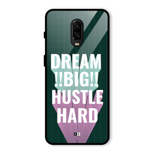 Dream Bigger Glass Back Case for OnePlus 6T