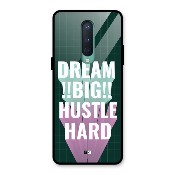 Dream Bigger Glass Back Case for OnePlus 8