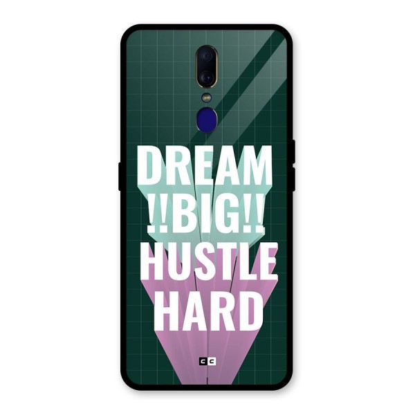 Dream Bigger Glass Back Case for Oppo F11