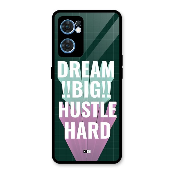 Dream Bigger Glass Back Case for Oppo Reno7 5G