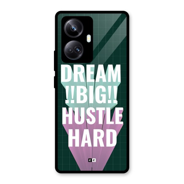 Dream Bigger Glass Back Case for Realme 10 Pro Plus