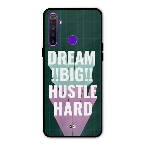 Dream Bigger Glass Back Case for Realme 5s