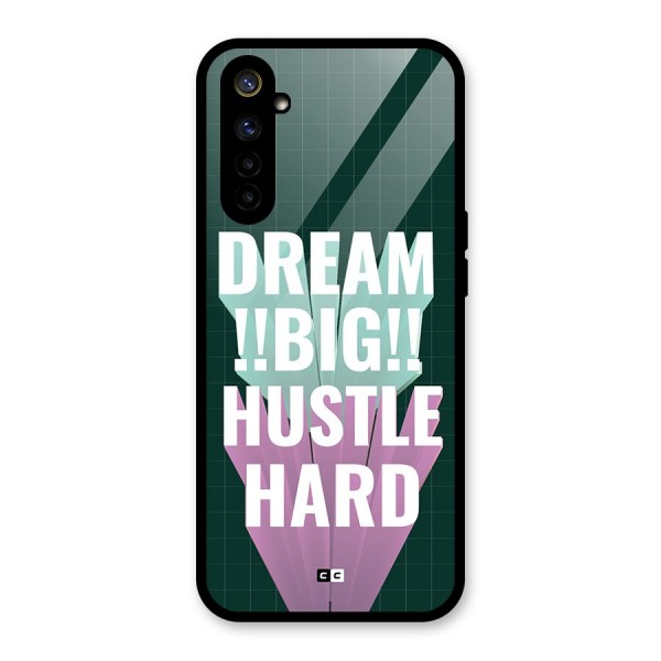 Dream Bigger Glass Back Case for Realme 6