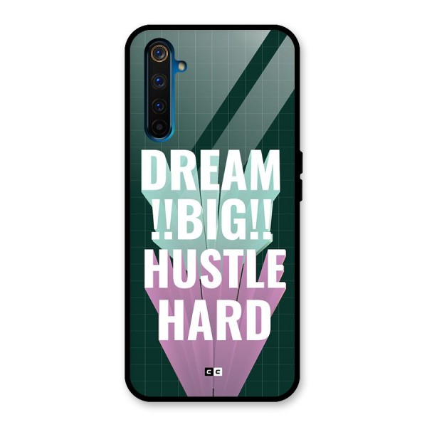 Dream Bigger Glass Back Case for Realme 6 Pro