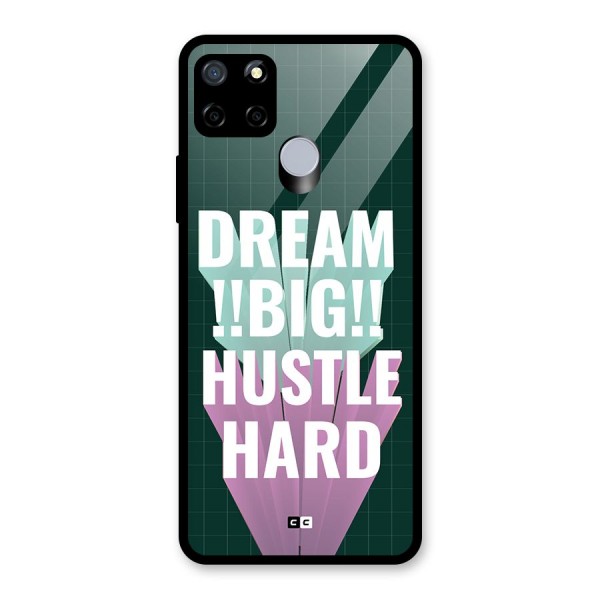 Dream Bigger Glass Back Case for Realme C15