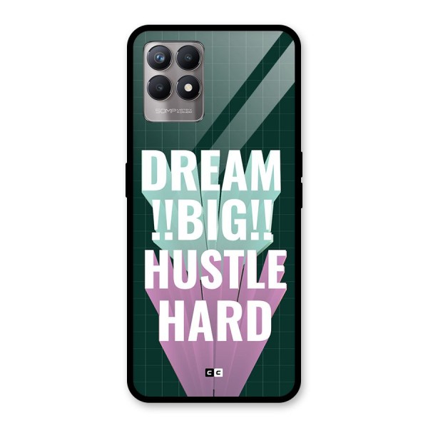 Dream Bigger Glass Back Case for Realme Narzo 50