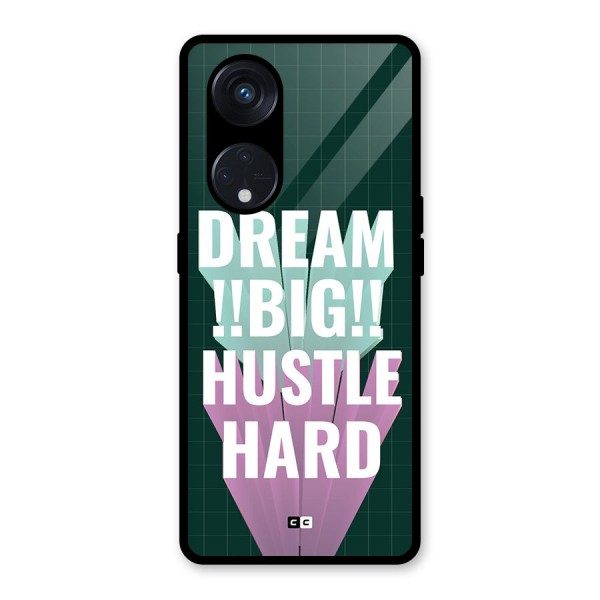 Dream Bigger Glass Back Case for Reno8 T 5G