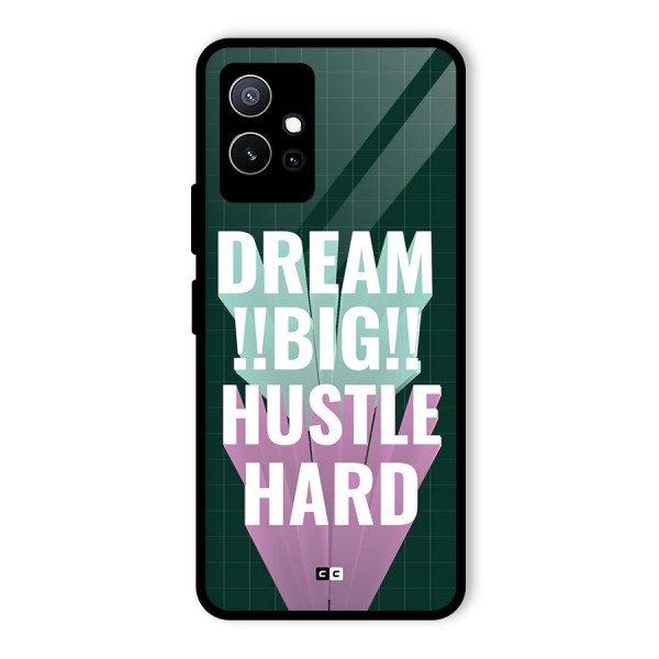 Dream Bigger Glass Back Case for Vivo T1 5G