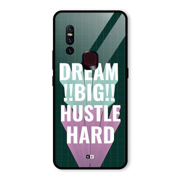 Dream Bigger Glass Back Case for Vivo V15