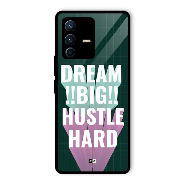 Dream Bigger Glass Back Case for Vivo V23 Pro