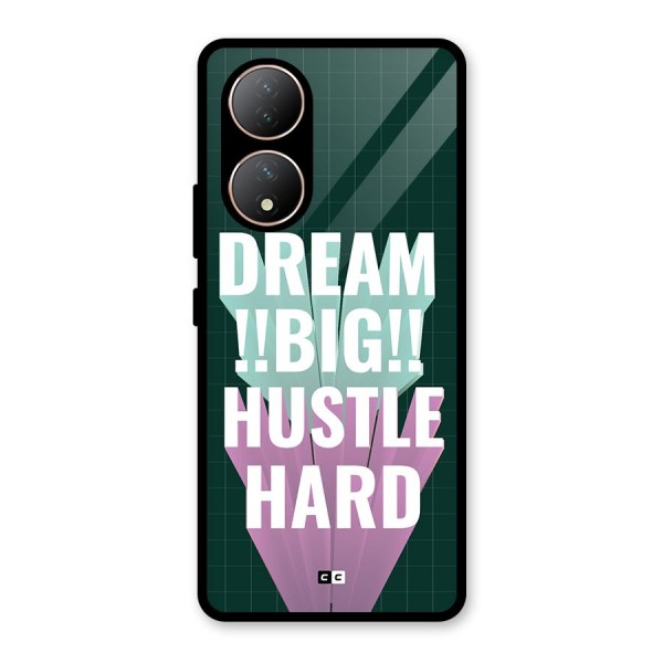 Dream Bigger Glass Back Case for Vivo Y100A