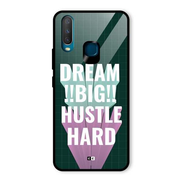 Dream Bigger Glass Back Case for Vivo Y12