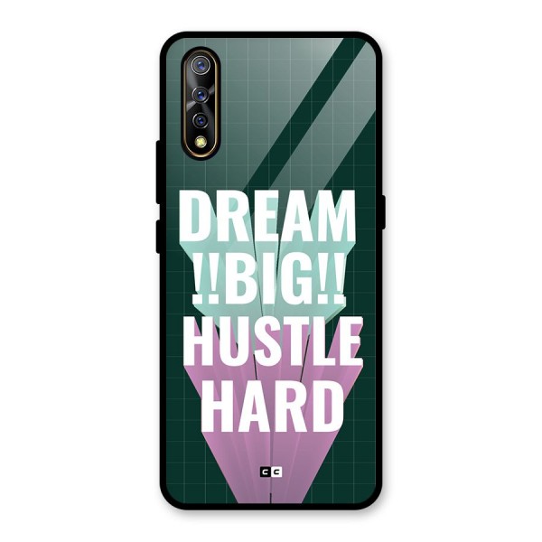 Dream Bigger Glass Back Case for Vivo Z1x